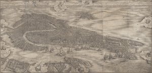 Utsikt över Venedig