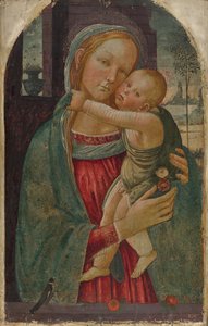 Maria med barnet av Jacopo del Sellaio