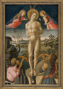 Sankt Sebastians martyrium av Jacopo del Sellaio