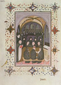 MS 11060-11061 De dödas kontor: begravningsceremonier av Jacquemart de Hesdin