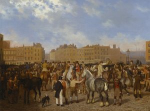 Old Smithfield Market av Jacques-Laurent Agasse