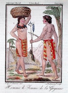 Indianer från Franska Guyana, från 