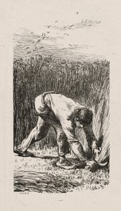 Skördeman av Jacques Adrien Lavieille