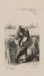 Kvinna som drar lin av Jacques Adrien Lavieille