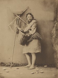 A Shrimp Fisher Girl, ca. 1854.