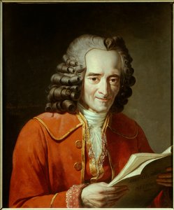 Porträtt av Voltaire (sägde Francois Marie Arouet