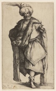 Caspar, kung av Tarsus, ca 1610 (etsning på papper)