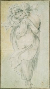 Gypsy with a Child, tidigt 1600-tal.