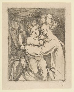 Madonna och barn, 1612-16. av Jacques Bellange