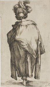 Melchior, från de tre vise männen av Jacques Bellange