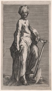 Sankt Judas (eller Sankt Mattias) av Jacques Bellange