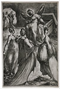 De heliga kvinnorna vid graven av Jacques Bellange
