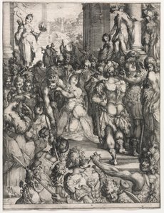 Saint Lucys martyrskap. av Jacques Bellange
