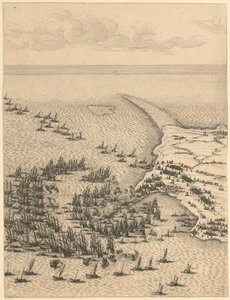 Utdrag ur ”Belägringen av citadellet i Saint-Martin på Île de Ré” av Jacques Callot