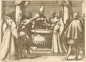 Dop av prinsen av Spanien av Jacques Callot