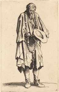Tiggare med rosenkransen av Jacques Callot