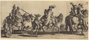 Bohemierna [nomaderna] på resande fot av Jacques Callot