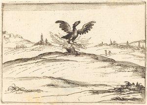 Brinnande Phoenix av Jacques Callot