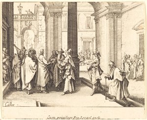 Caesars mynt av Jacques Callot