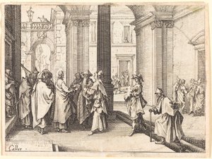 Caesars mynt av Jacques Callot