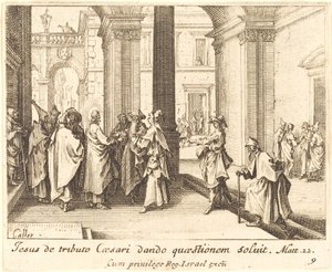 Caesars mynt, 1635. av Jacques Callot