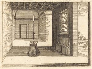 Ljusstake av Jacques Callot