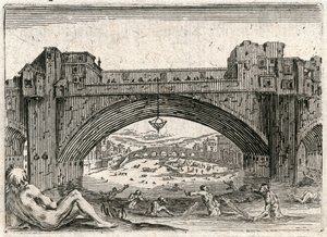 Kapriser av olika figurer av Jacques Callot