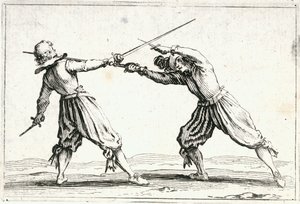 Kapriser av olika figurer av Jacques Callot