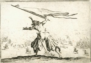 Kapriser av olika figurer av Jacques Callot