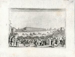 Kapriser av olika figurer av Jacques Callot