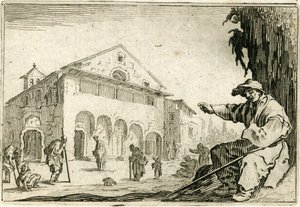 Kapriser av olika figurer av Jacques Callot