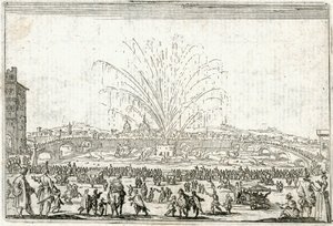 Kapriser av olika figurer av Jacques Callot