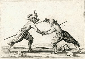 Kapriser av olika figurer av Jacques Callot