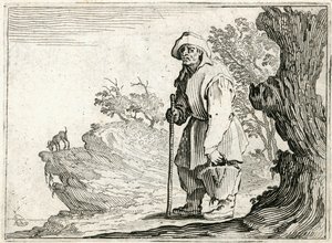 Kapriser av olika figurer av Jacques Callot