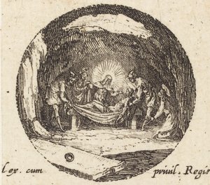 Kristus i Limbo av Jacques Callot