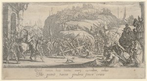 Kristus bär korset av Jacques Callot