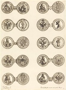 Mynt [skylt 9]. av Jacques Callot