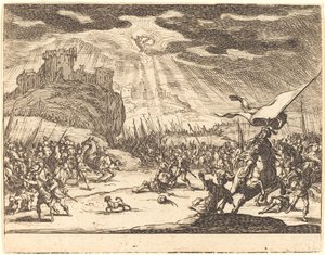 Paulus omvändelse av Jacques Callot