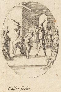 Att kröna med törnar av Jacques Callot