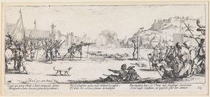 Skottlossning av Jacques Callot