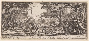 Böndernas hämnd av Jacques Callot