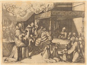 Drottningens död av Jacques Callot