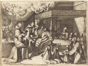 Drottningens död av Jacques Callot