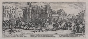 Förstörelse av ett kloster (Dévastation d