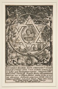Dieudonne-Charles Delorme (Porträtt av Charles Delorme) av Jacques Callot