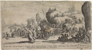 Korsar Röda havet av Jacques Callot