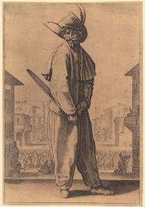 Ecce homo, blad 5 i serien ”Den stora passion” av Jacques Callot