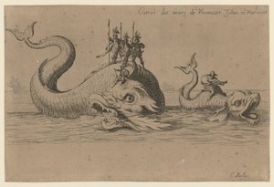 Inflyttning av Monsieur de Vroncourt, Tyllon och Marimont av Jacques Callot