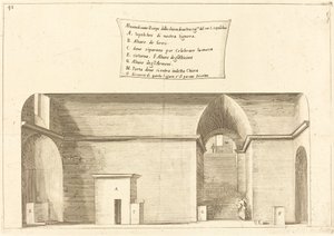 Upphöjning av Heliga gravens kyrka av Jacques Callot