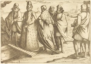 Ombordstigning vid Genua av Jacques Callot